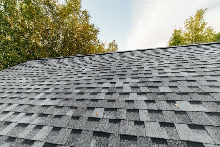 new renovated roof covered with shingles, Roseville
