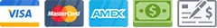 All Payment Methods We Accept